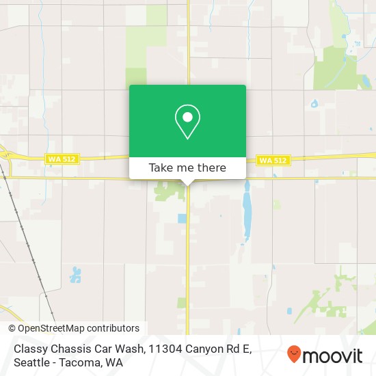 Classy Chassis Car Wash, 11304 Canyon Rd E map