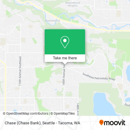 Chase (Chase Bank) map
