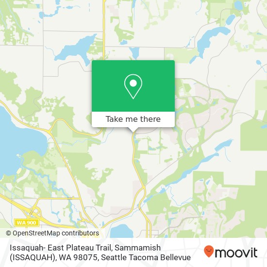 Mapa de Issaquah- East Plateau Trail, Sammamish (ISSAQUAH), WA 98075