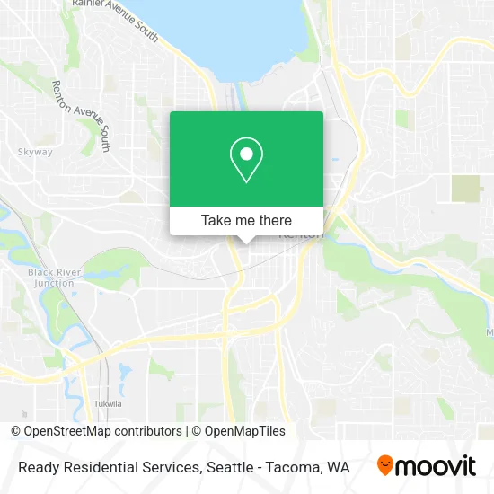 Ready Residential Services map