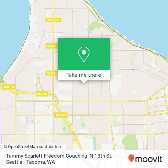 Mapa de Tammy Scarlett Freedom Coaching, N 13th St