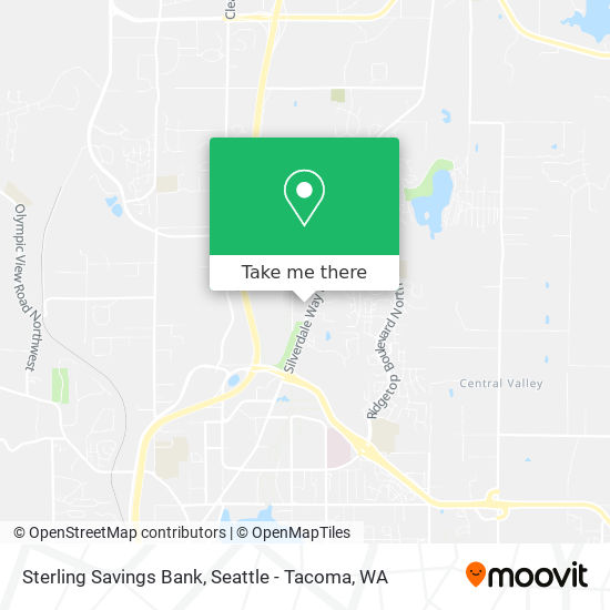 Mapa de Sterling Savings Bank