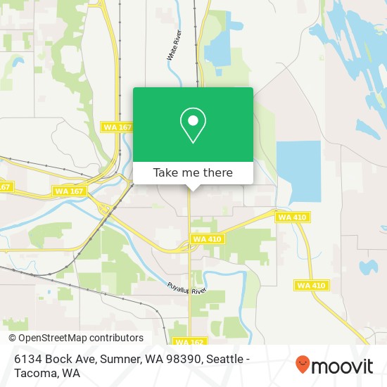 6134 Bock Ave, Sumner, WA 98390 map