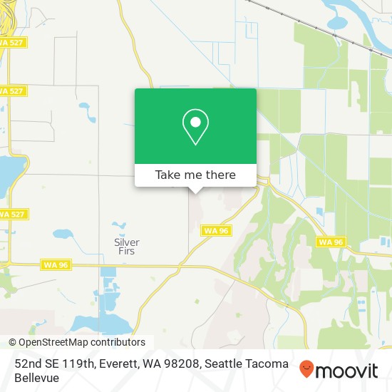 Mapa de 52nd SE 119th, Everett, WA 98208