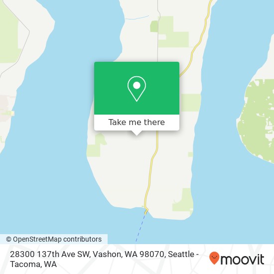 28300 137th Ave SW, Vashon, WA 98070 map