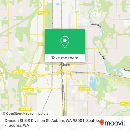 Division St S S Division St, Auburn, WA 98001 map