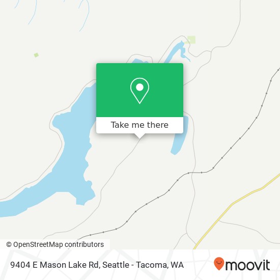 9404 E Mason Lake Rd, Grapeview, WA 98546 map