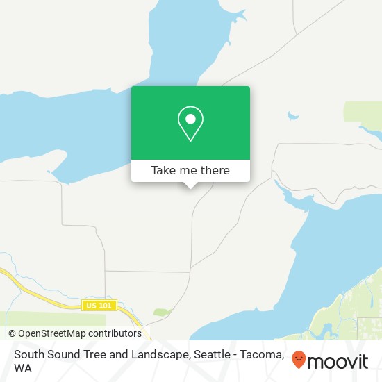 Mapa de South Sound Tree and Landscape, 6210 49th Ln NW