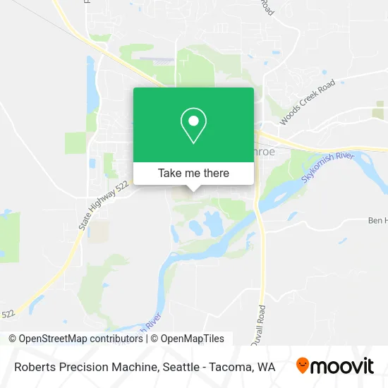 Mapa de Roberts Precision Machine