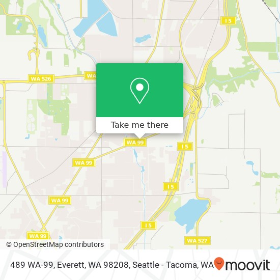 489 WA-99, Everett, WA 98208 map