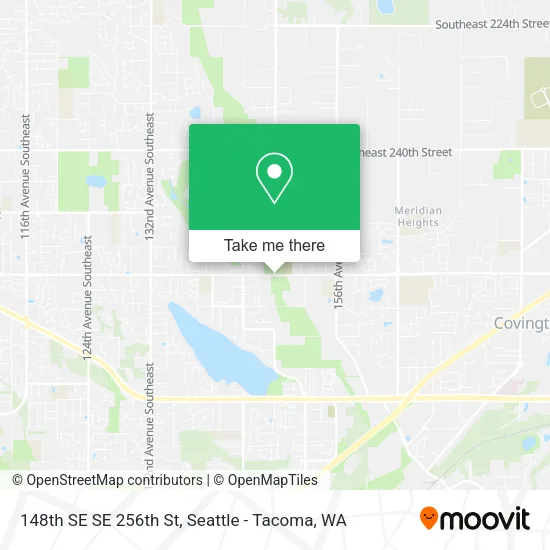 Mapa de 148th SE SE 256th St, Kent, WA 98042
