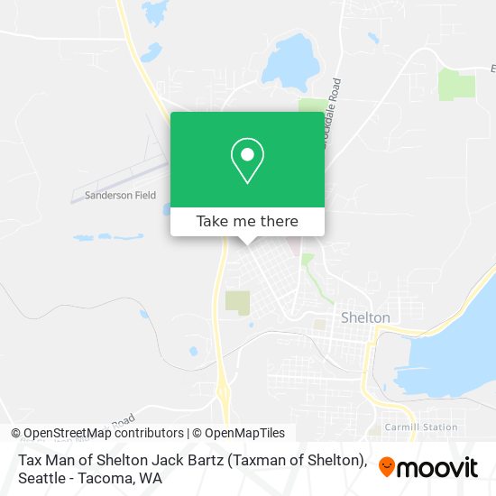 Mapa de Tax Man of Shelton Jack Bartz (Taxman of Shelton)