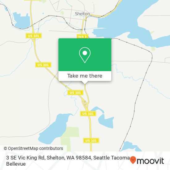 3 SE Vic King Rd, Shelton, WA 98584 map