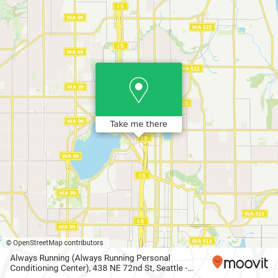 Always Running (Always Running Personal Conditioning Center), 438 NE 72nd St map
