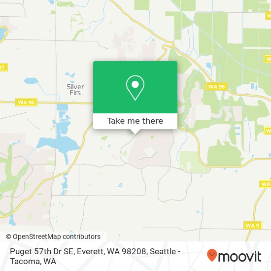 Puget 57th Dr SE, Everett, WA 98208 map