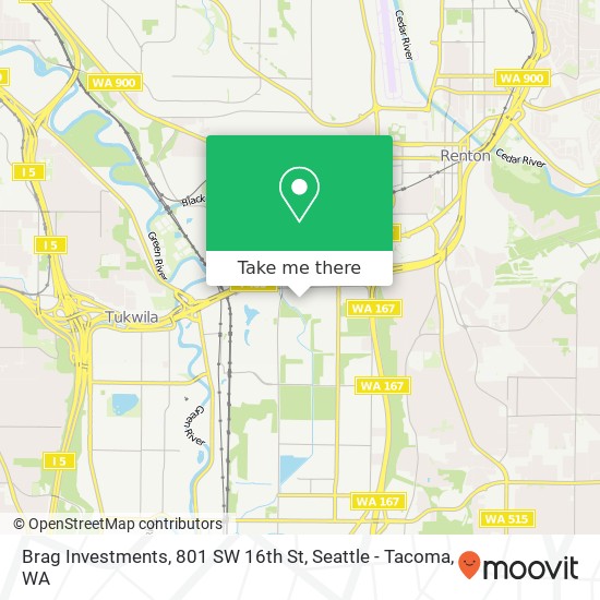 Brag Investments, 801 SW 16th St map