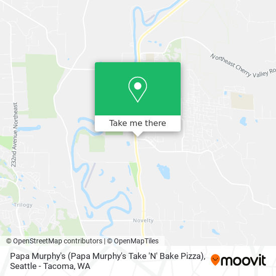 Mapa de Papa Murphy's (Papa Murphy's Take 'N' Bake Pizza)