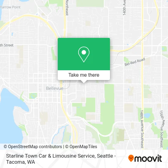 Mapa de Starline Town Car & Limousine Service