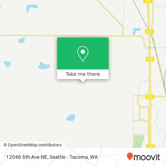 Mapa de 12046 6th Ave NE, Marysville, WA 98271