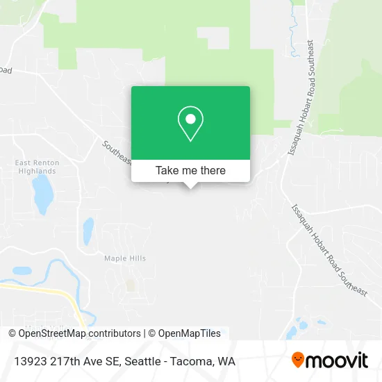 13923 217th Ave SE map