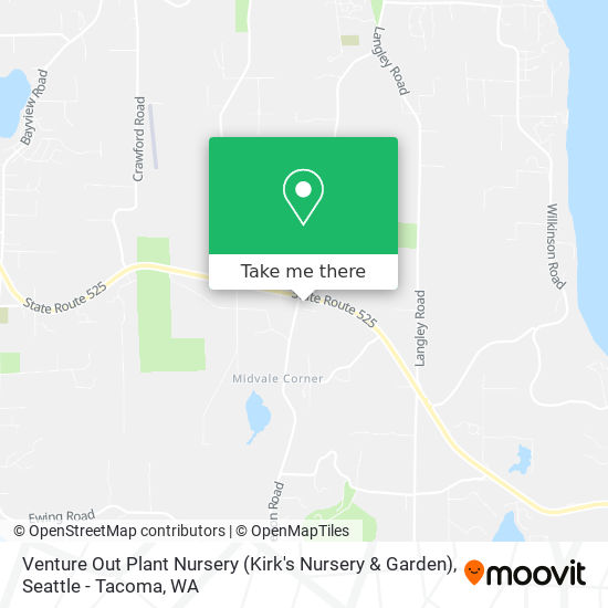 Mapa de Venture Out Plant Nursery (Kirk's Nursery & Garden)