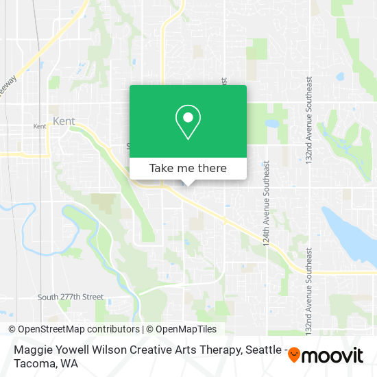 Maggie Yowell Wilson Creative Arts Therapy map