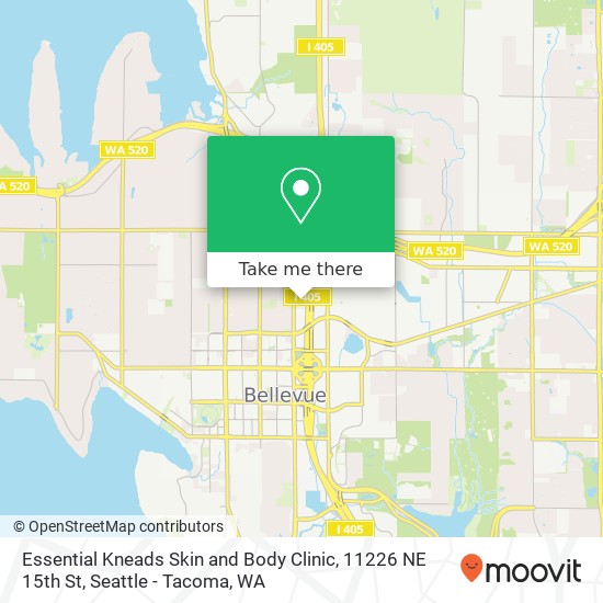 Essential Kneads Skin and Body Clinic, 11226 NE 15th St map