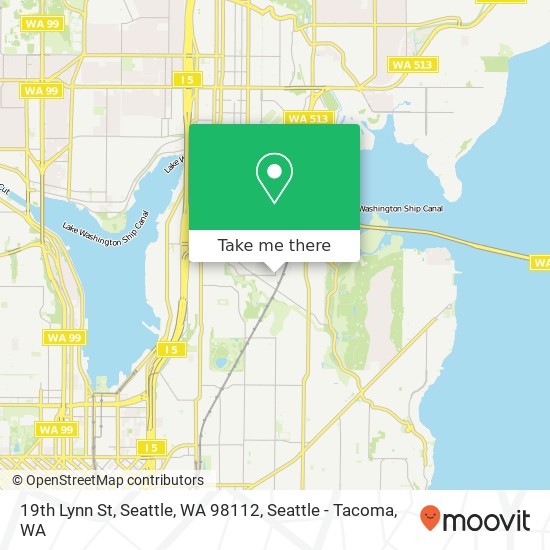 19th Lynn St, Seattle, WA 98112 map