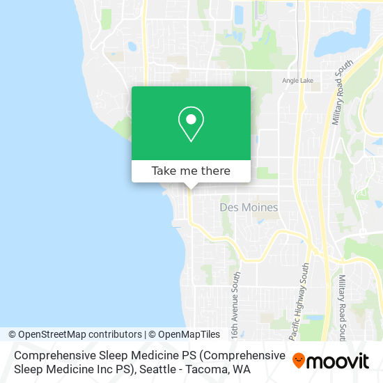 Comprehensive Sleep Medicine PS map