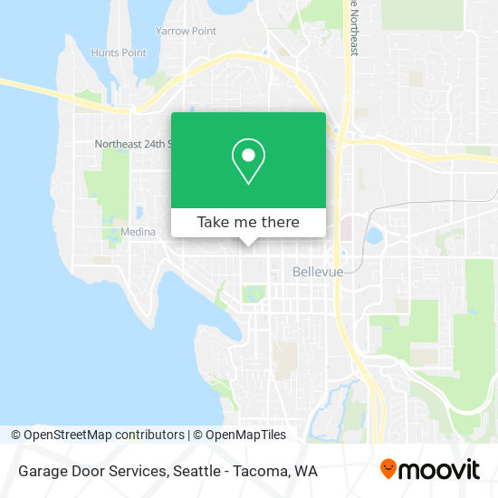 Garage Door Services map