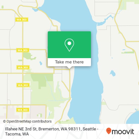 Illahee NE 3rd St, Bremerton, WA 98311 map