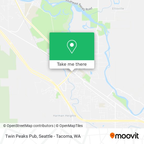 Twin Peaks Pub map