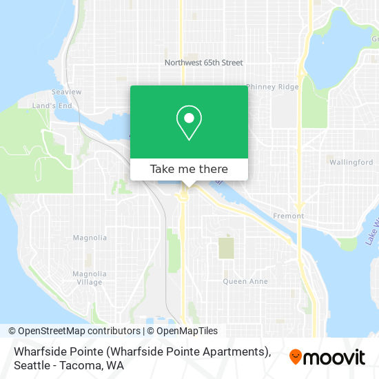 Mapa de Wharfside Pointe (Wharfside Pointe Apartments)