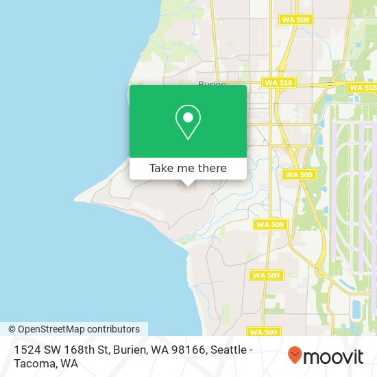 1524 SW 168th St, Burien, WA 98166 map