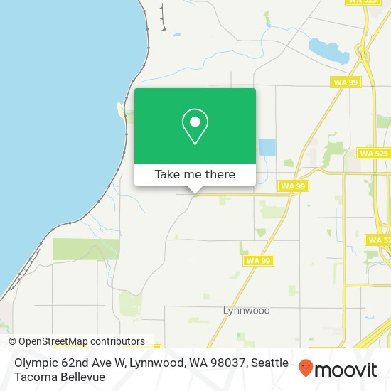 Olympic 62nd Ave W, Lynnwood, WA 98037 map