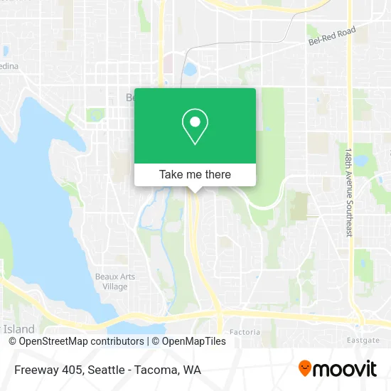Mapa de Freeway 405