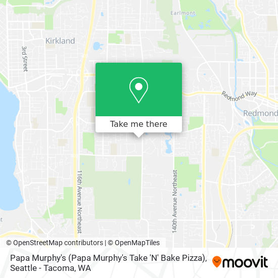 Mapa de Papa Murphy's (Papa Murphy's Take 'N' Bake Pizza)