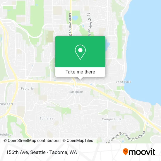 Mapa de 156th Ave