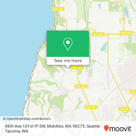 48th Ave 101st Pl SW, Mukilteo, WA 98275 map