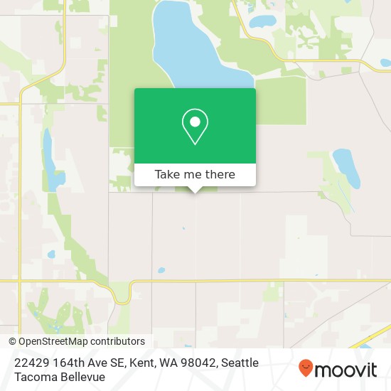 Mapa de 22429 164th Ave SE, Kent, WA 98042