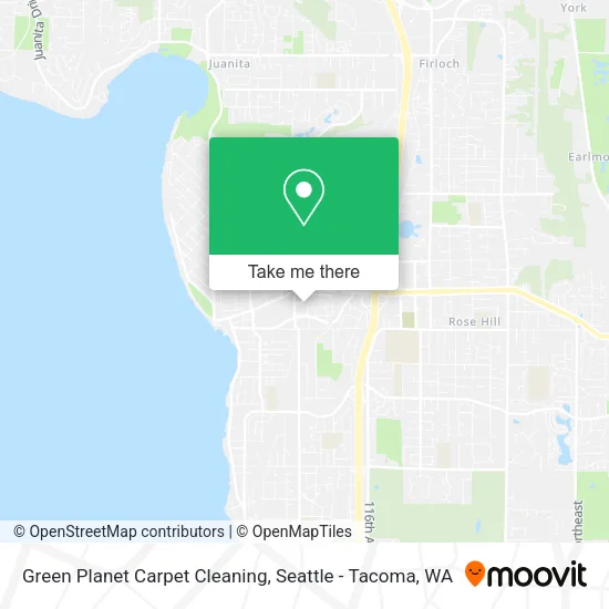 Green Planet Carpet Cleaning map