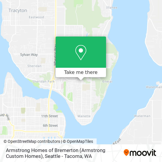 Armstrong Homes of Bremerton (Armstrong Custom Homes) map