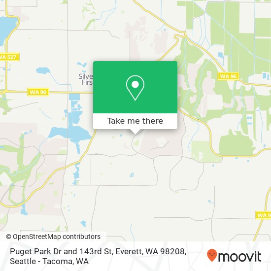 Puget Park Dr and 143rd St, Everett, WA 98208 map