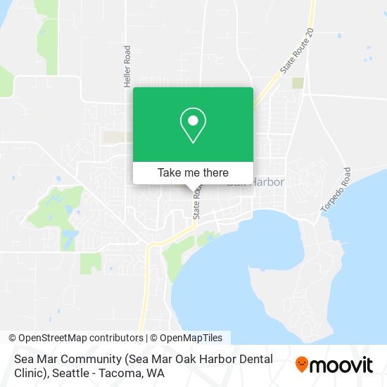 Mapa de Sea Mar Community (Sea Mar Oak Harbor Dental Clinic)