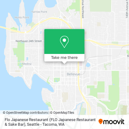 Mapa de Flo Japanese Restaurant (FLO Japanese Restaurant & Sake Bar)