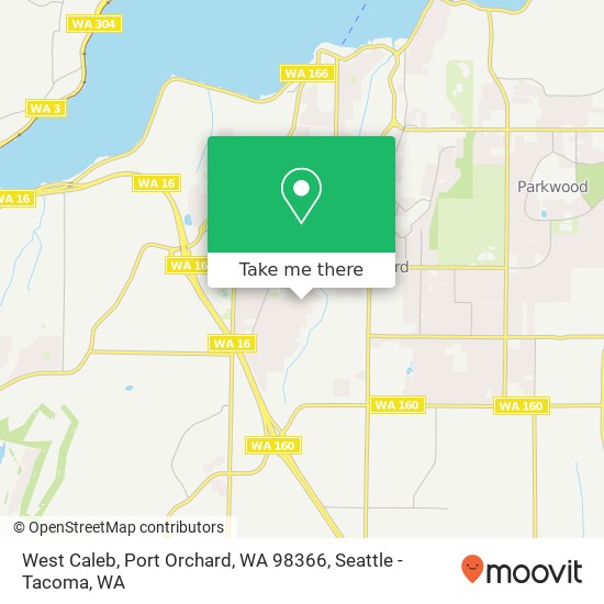 West Caleb, Port Orchard, WA 98366 map