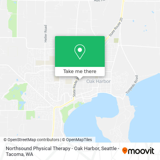 Mapa de Northsound Physical Therapy - Oak Harbor