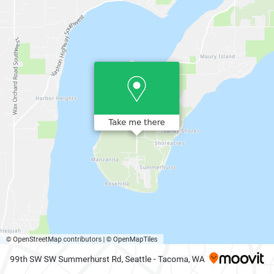 Mapa de 99th SW SW Summerhurst Rd