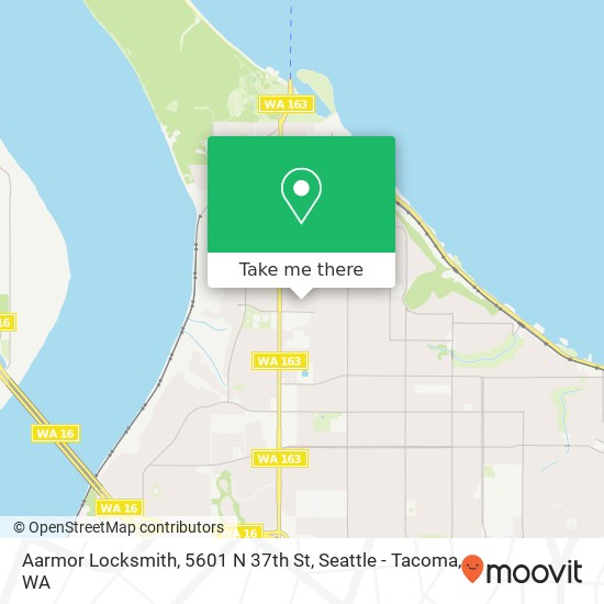 Aarmor Locksmith, 5601 N 37th St map