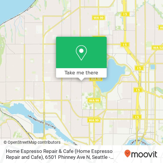 Home Espresso Repair & Cafe (Home Espresso Repair and Cafe), 6501 Phinney Ave N map